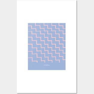 BLUEZIGZAG Posters and Art